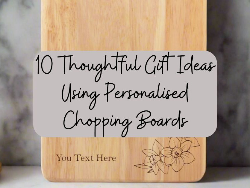 10 Thoughtful Gift Ideas Using Personalised Chopping Boards