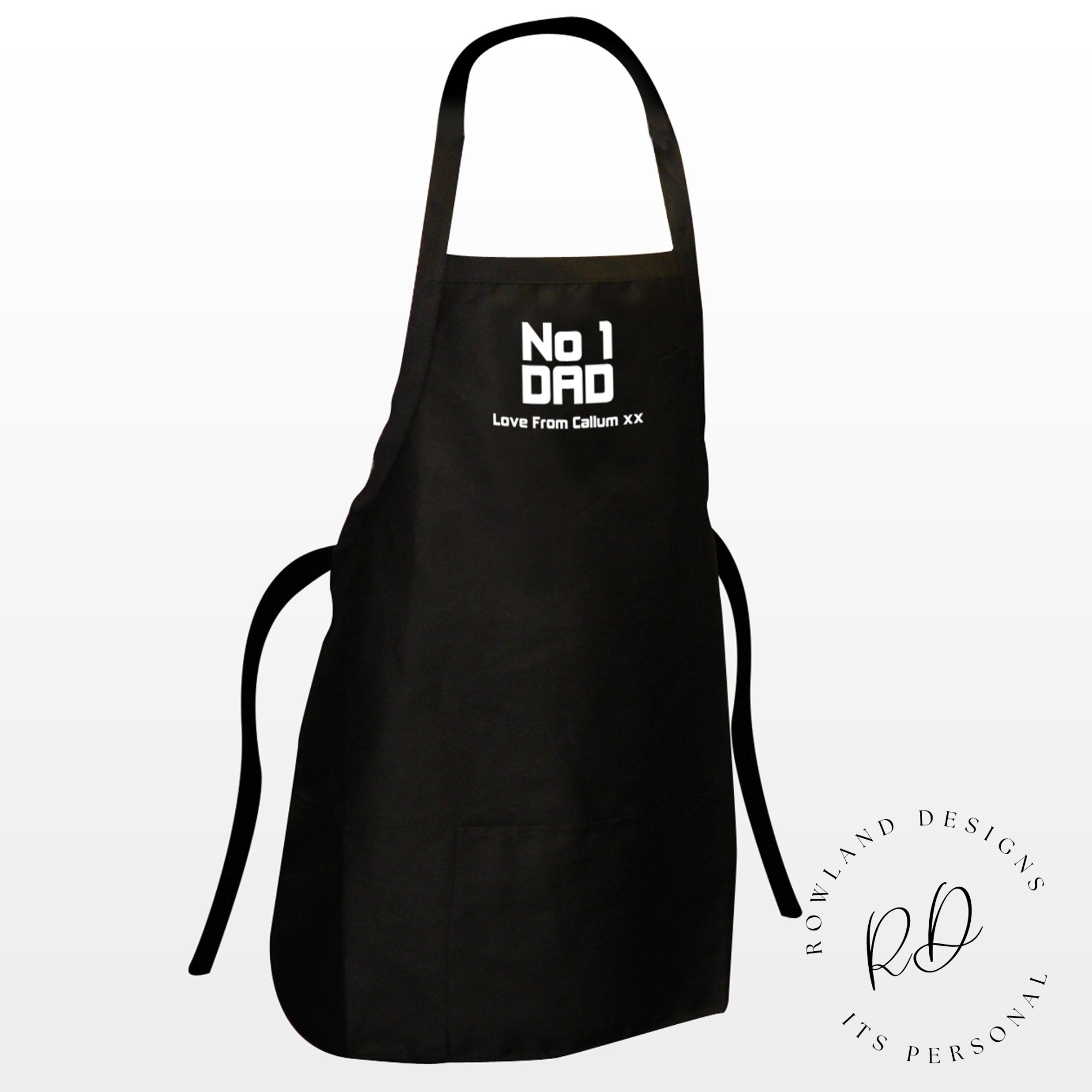 Dad Grilling Apron with Custom Message