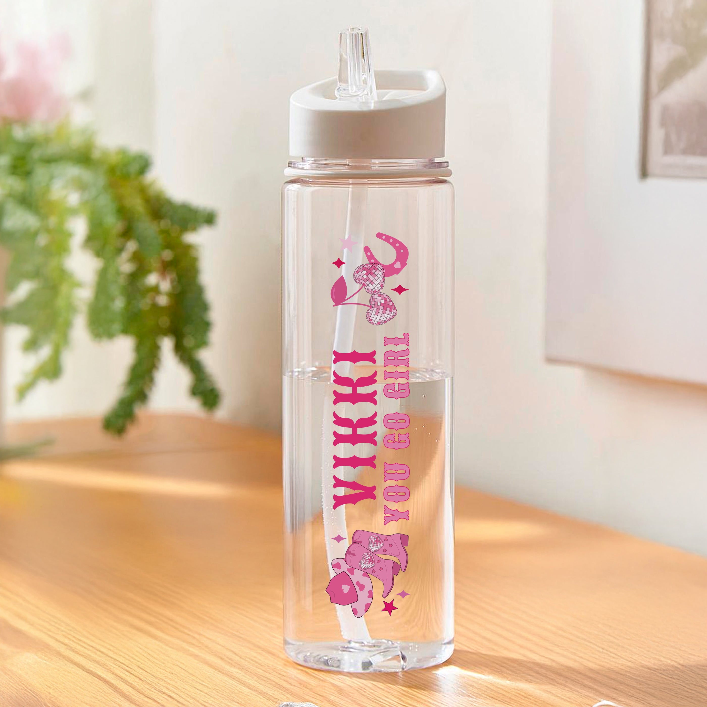 Durable Personalised Water Bottle for Girls 750ml
