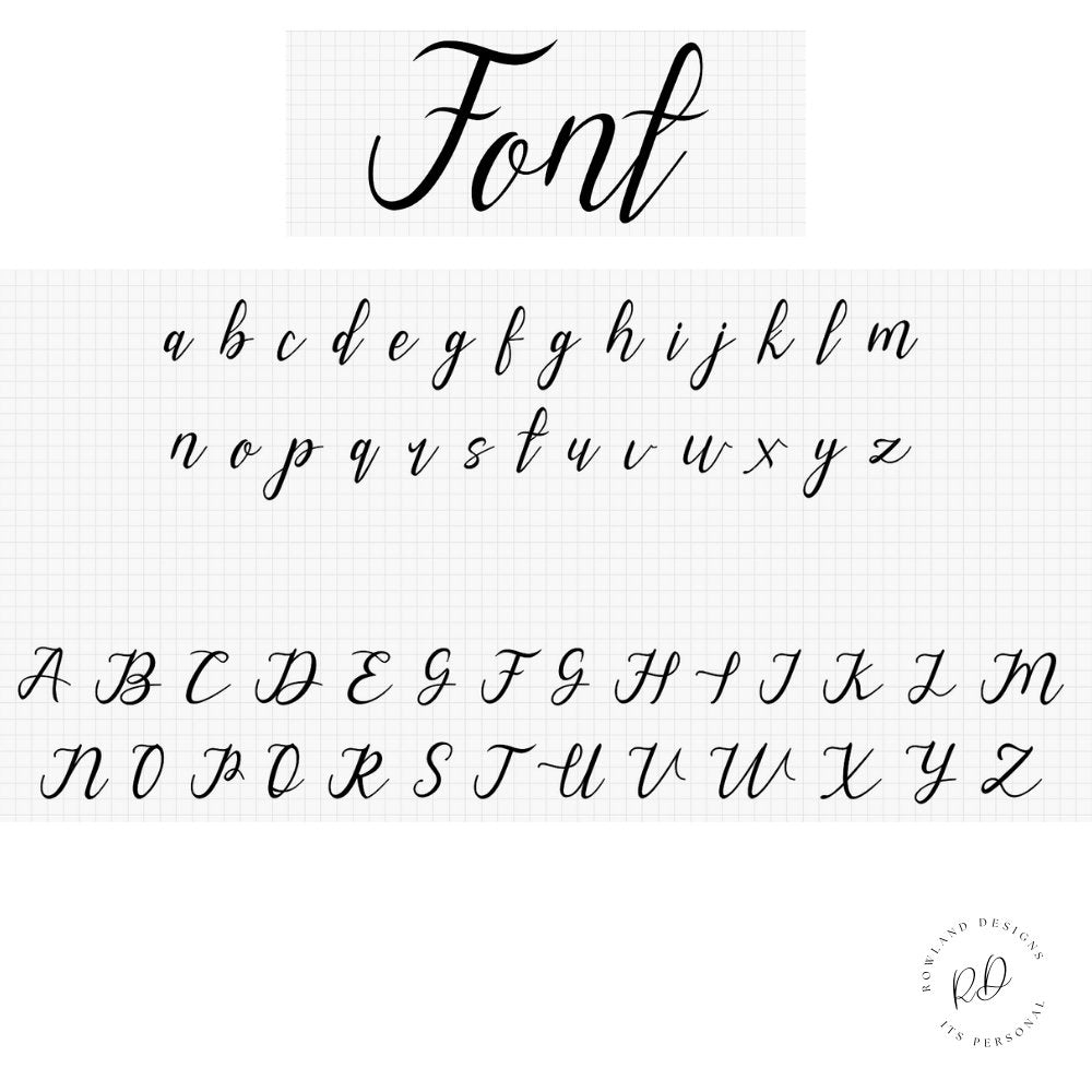 This is a lovely way to announce the arrival of your new beautiful baby to friends and family, Personalise your plaque with your baby's name. At the top of this product it says hello world it's me. This would make the perfect first gift for new parents. A beautiful addition to any baby photographs. This comes in 10 centimetres by 10 centimetres or 15 by 15. This is the font style the product has on, it is a serif style font.