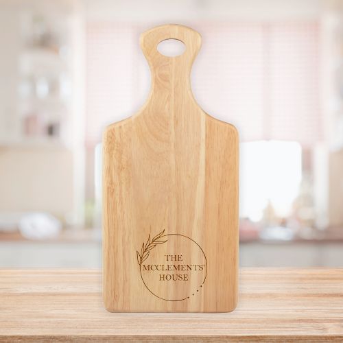 Couples Chopping Boards - engraved with the McClements house 