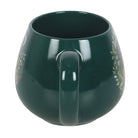 Ceramic cup with peaceful forest animal artwork