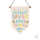 Personalised Easter Egg Hunt Hanging Sign – Festive Spring Decor.