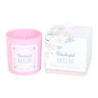 Floral Design Cherry Blossom Scented Candle for Mum