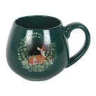 Nature-inspired ceramic coffee mug

