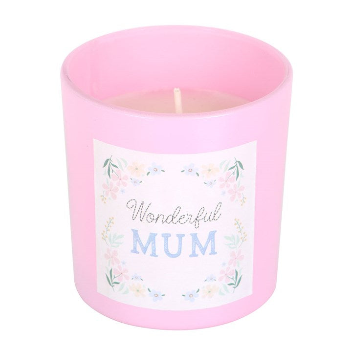 Gift-Ready Cherry Blossom Candle with Floral Box