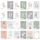 Cute woodland milestone gift set for new mums

