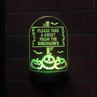 Outdoor solar Halloween decoration for garden

