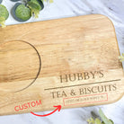 Detailed laser engraving on high quality solid wood gift board